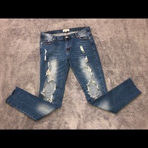 Jeans with HOLES